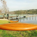 K013 Wooden Canoe with Ribs 18 ft 